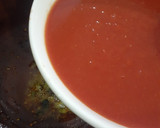 A picture of step 7 of Tamatar curry.