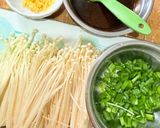 Gambar langkah 1 resipi 👩🍳Cendawan Enoki Spicy.