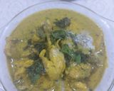 A picture of step 6 of Mint and cashewnut chicken.