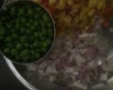 A picture of step 5 of Quiona vegetables upma.