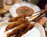 Foto langkah ke 5 dari resep Sate Ayam Bumbu kacang Madura #Recook_bakaran.