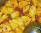 आलू टमाटर की सब्जी(ALOO TAMATAR K SABZI RECIE IN HINDI) रेसिपी चरण 2 फोटो
