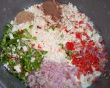 A picture of step 2 of Yam kabab.