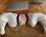 A picture of step 2 of California Farm Whole Chicken Leg Quarters in Lemon Sauce.