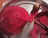 A picture of step 1 of Beetroot Burfi.