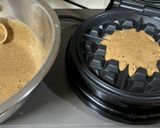 無糖黑咖蕉格子鬆餅的食譜步驟4照片