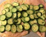 Une image de l'étape 1 de Roule blanc de poulet et courgettes.