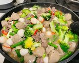 Foto langkah ke 8 dari resep Sayur Brokoli campur (Resep No. 106).