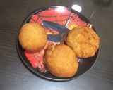 Foto del paso 9 de la receta: Patatas Luna Rellena 🌝