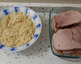 Foto del paso 6 de la receta: Roti de cerdo mechado al Pedro Ximénez y pasta Kritharaki con queso