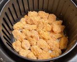 รูปขั้นตอนการทำที่ 4 ของ ไก่ป๊อปคีโต (Air Fryer)