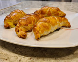 Foto del paso 4 de la receta: Mini croissant de bacon, jamón y queso