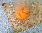 Foto langkah ke 2 dari resep Cenil Singkong dengan Buah Mangga.