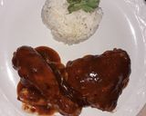 Foto del paso 3 de la receta: Pollo al chipotle y catsup con arroz blanco (sin grasa)
