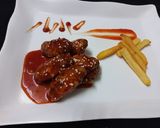 A picture of step 7 of Buffalo Hot Chicken 🐔 wings.