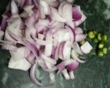 A picture of step 2 of Jackfruit fried in Onion.