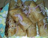A picture of step 20 of Dynamite Chicken roll.