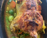 Foto del paso 4 de la receta: Pollo al horno con verduras