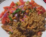 A picture of step 6 of Beef Pilau #festiveseasoncontestKakamega #Authormarathon.