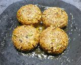 A picture of step 4 of Roti cutlet.