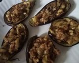 Foto del paso 6 de la receta Berenjenas rellenas con piñones
