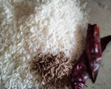 A picture of step 1 of Gajar urad vada.