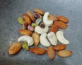 A picture of step 1 of Mango Payasam.