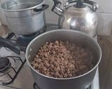 Foto del paso 5 de la receta: Pastel de carne y base de polenta