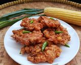 Foto langkah ke 4 dari resep Bakwan Jagung khas Manado.