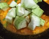 Foto langkah ke 4 dari resep Sayur Lodeh Terong Tahu Kacang Panjang Labu Siam.