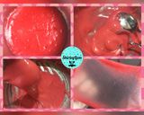 Foto langkah ke 3 dari resep 🍓Strawberry Mochi🍡.