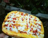 Foto langkah ke 6 dari resep Pizza Teflon Praktis.