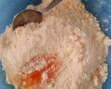 عکس مرحله 2 از دستور کوکی نارگیلی مغزدار