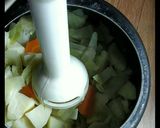 A picture of step 7 of Pav bhaji fondue.