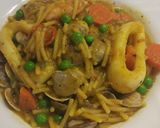 Foto del paso 8 de la receta Cazuela de fideos con marisco
