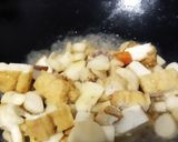 Foto langkah ke 2 dari resep Tumis Tahu Jamur Timur.