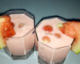 A picture of step 1 of Watermelon smoothie.