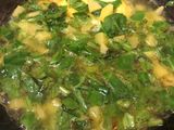 Palak mango dal