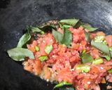 A picture of step 1 of Farsan curry.