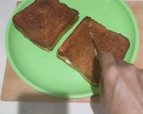 A picture of step 5 of Banana Nutella Caramelised Toast.
