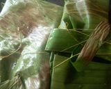 A picture of step 6 of Gondhoraj Pabda Paturi/ Kafir lime fish paturi.