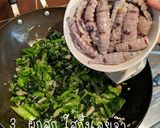 รูปขั้นตอนการทำที่ 3 ของ กั้งกะเพรา +คะน้า