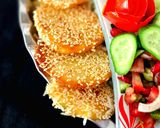 عکس مرحله 1 از دستور 🌸ته دیگ سیب زمینی کنجدی🌸