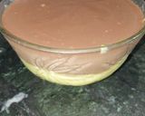 A picture of step 7 of Custard choco coffee pudding.