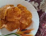 A picture of step 9 of Potato pappad.