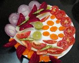 मिक्स वेजिटेबल सलाद (Mix vegetable salad recipe in hindi) रेसिपी चरण 4 फोटो
