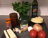 A picture of step 4 of Calzone.