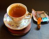 A picture of step 4 of Herbal Turmeric Immunitea (immunity tea).