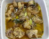 Foto langkah ke 5 dari resep Punggung ayam petai kuah sambel ijo.