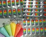 Foto langkah ke 7 dari resep Lidah kucing rainbow.